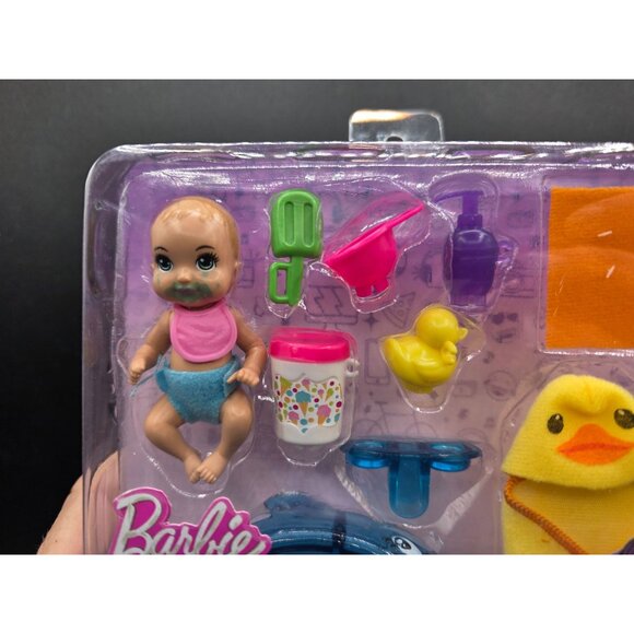 Barbie Skipper Babysitters Inc. Baby Doll Bath Time Playset With Accessories For - Picture 2 of 5